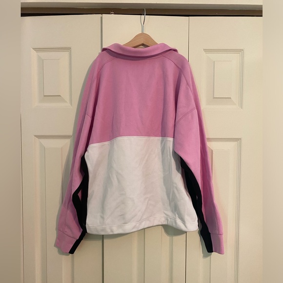 DKNY Sport quarter zip with front pocket. - Picture 2 of 2